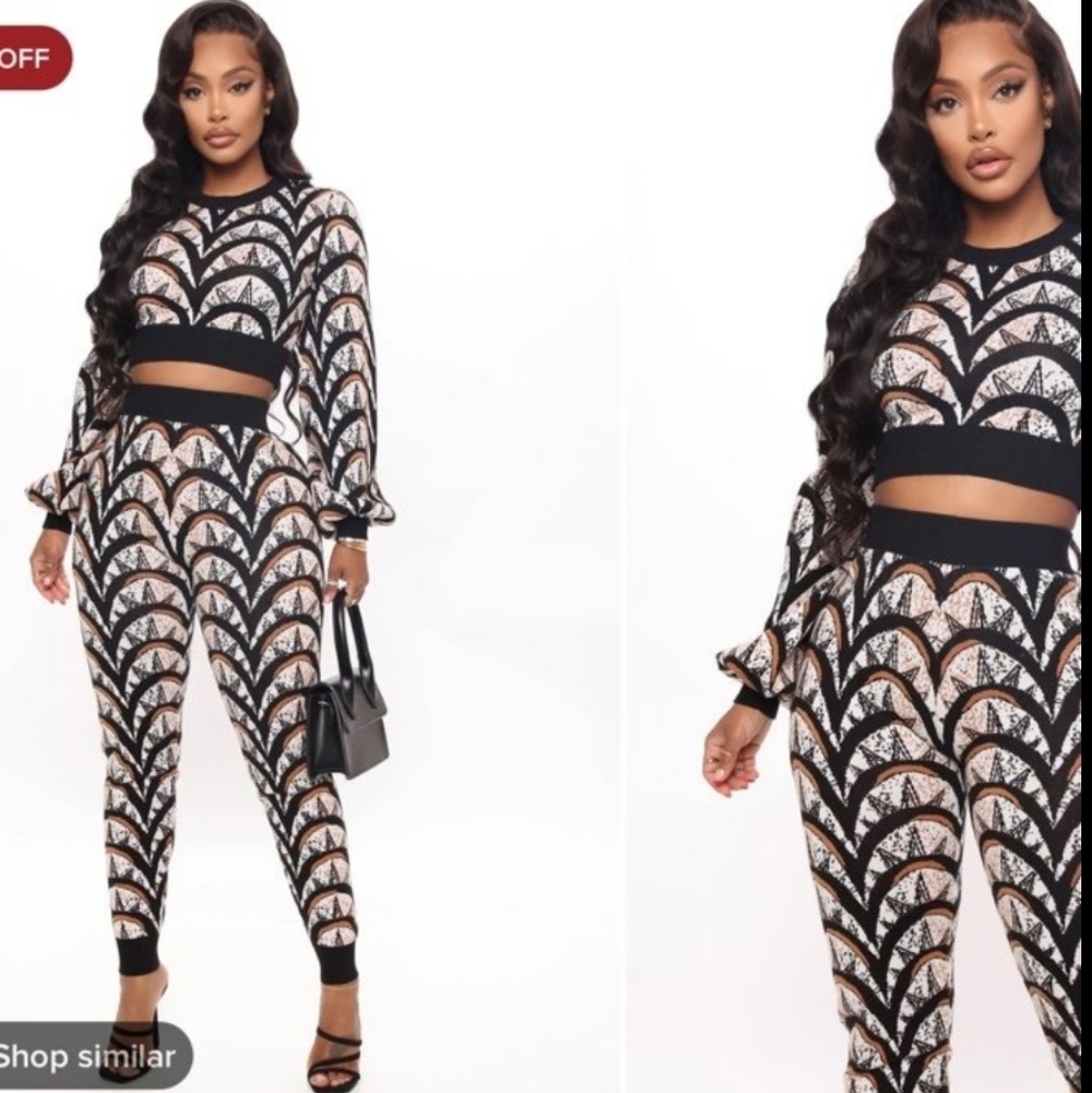 Fashion Nova Sweater Set
